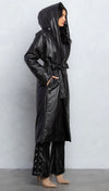 TRENCH HOODED PUFFER COAT